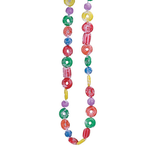 Kurt Adler H1737 9-Foot Plastic Glittered Life Saver, Ball, and Candy Garland