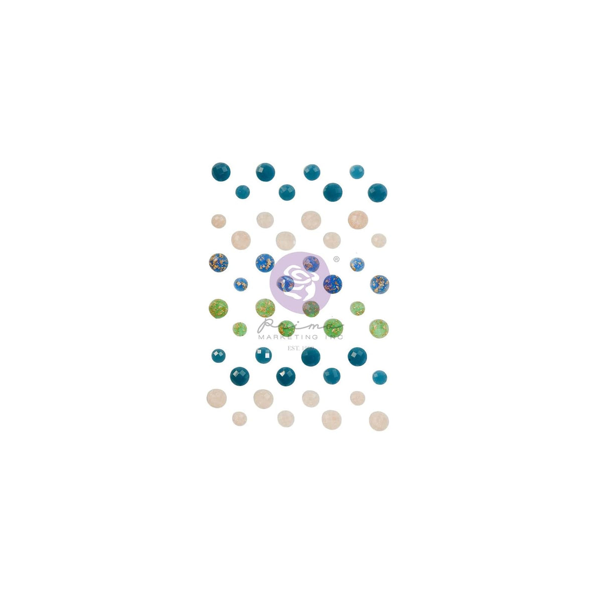 PRIMA MARKETING INC Art And Craft Supply, Crystal, Siic - 48 Pcs / Stickers
