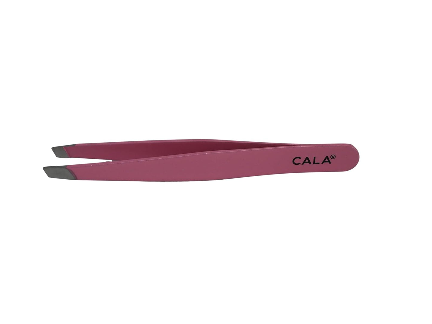 Cala Pro pink slanted tweezers