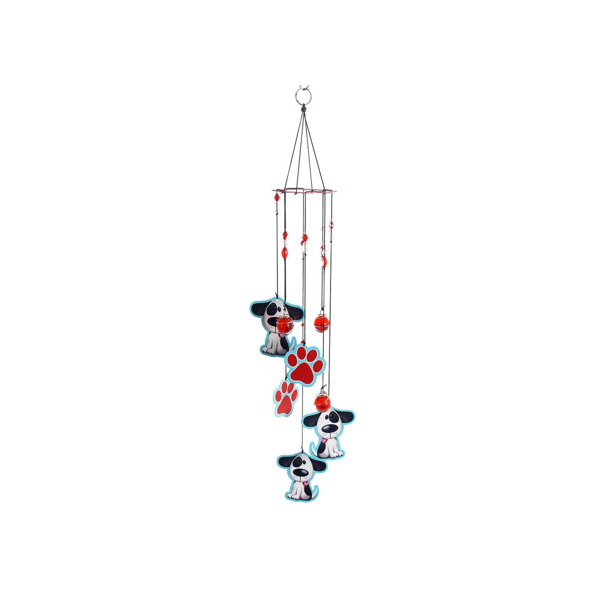 Spoontiques Wind Chime, 17" long, Dog