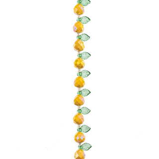 John Bead Craft Bead, Fruit, Pear Yellow