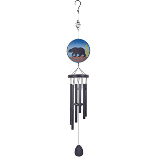 Sunset Vista Designs Wind Chime, 43, Bear Silhouette