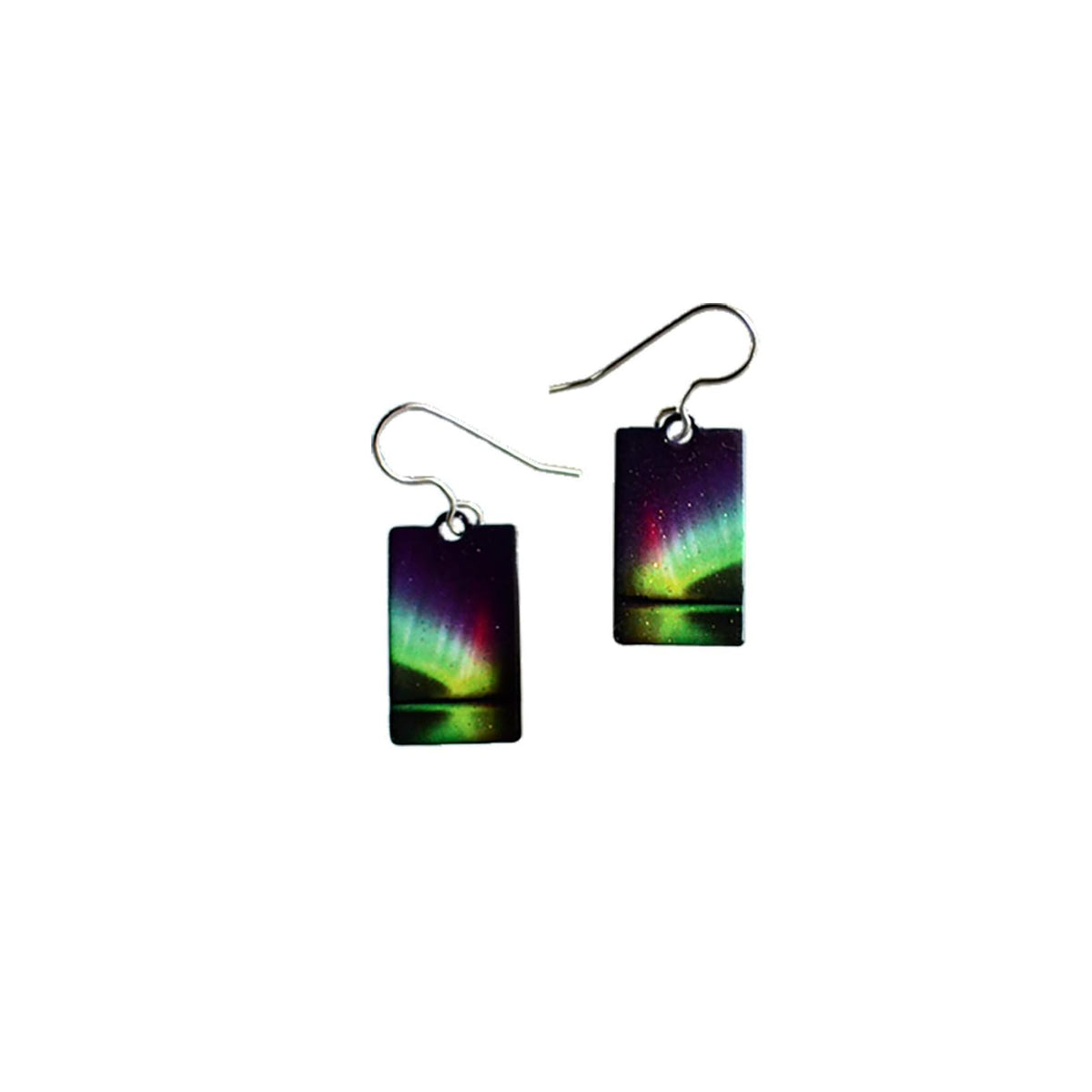 d'ears Earring, Purple, yellow, French