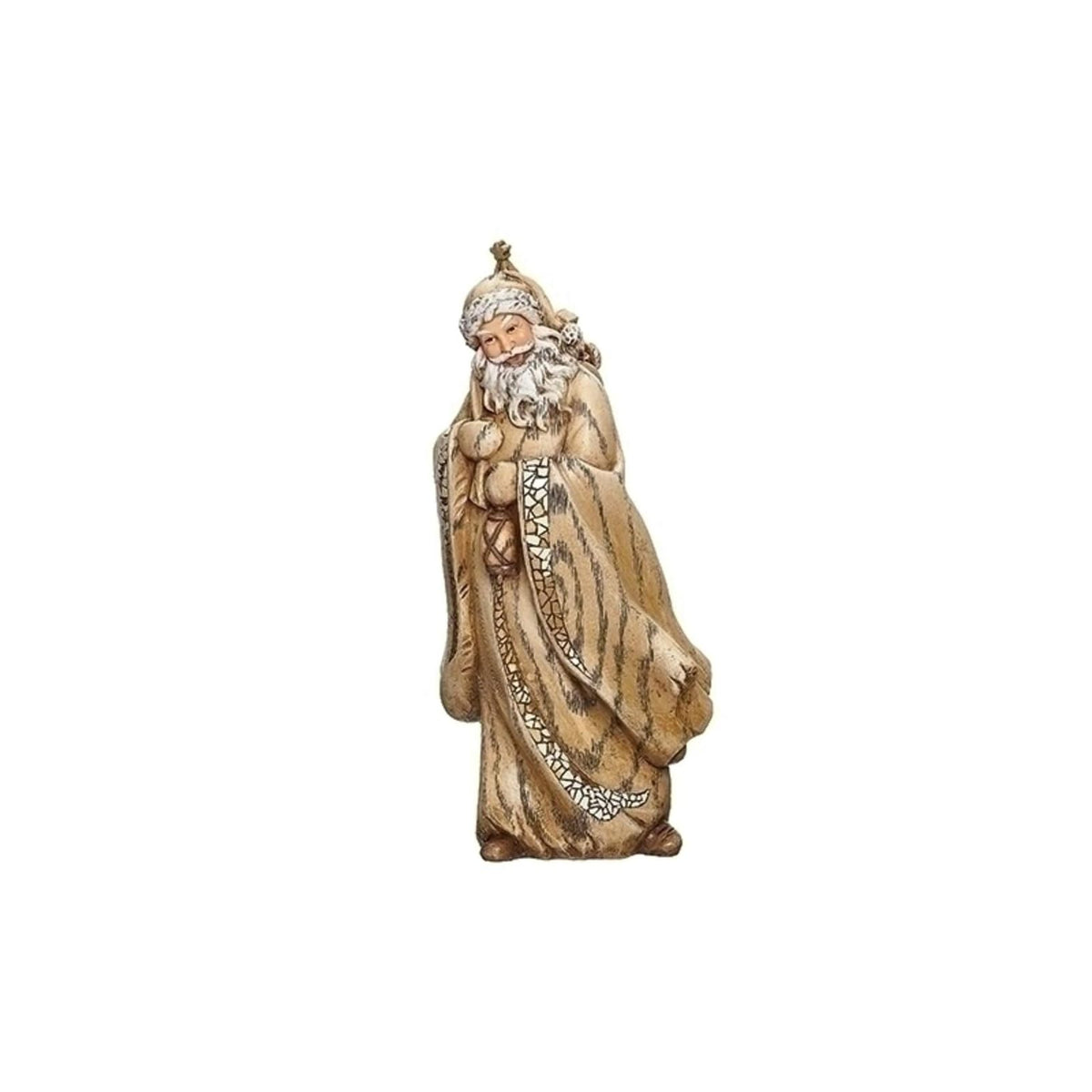 Roman Figurine, 10.75" H, Brown