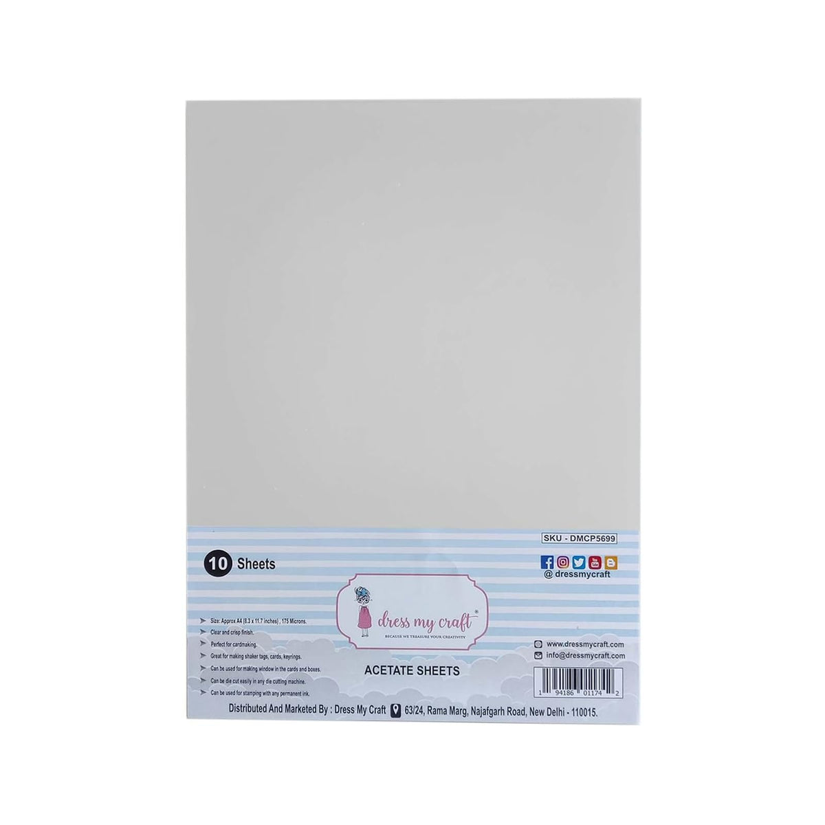 Dress My Craft Sheet Paper
