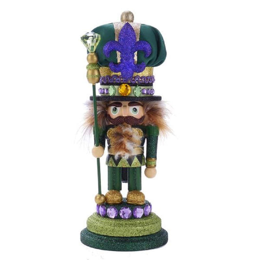 Kurt Adler Kurt S. Adler 12-Inch Hollywood Mardi Gras Nutcracker, Multi