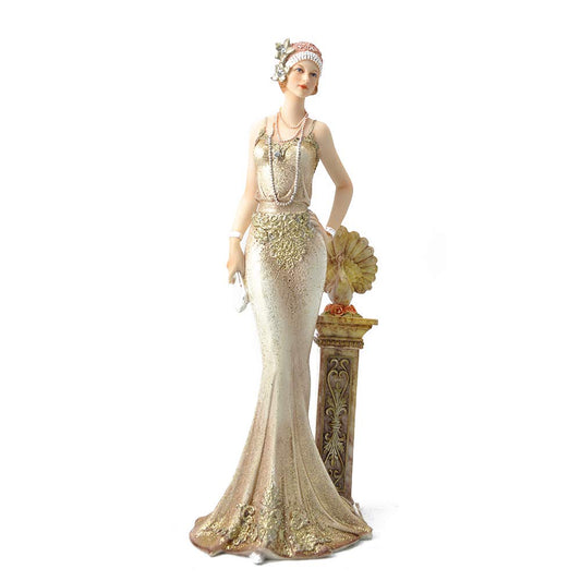 Comfy Hour 13 Inch Victorian Lady Figurine, Elegant Woman Decor
