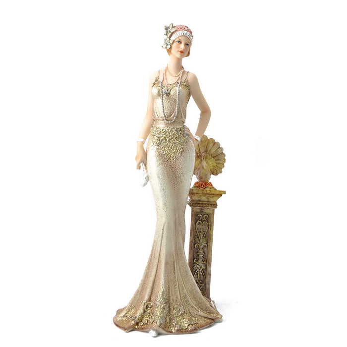 Comfy Hour 13 Inch Victorian Lady Figurine, Elegant Woman Decor