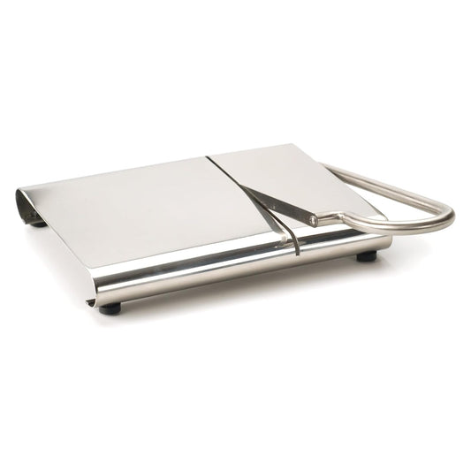 RSVP International Food Slicer, 7x5.25" Base, 4" Blade, Stainless Steel
