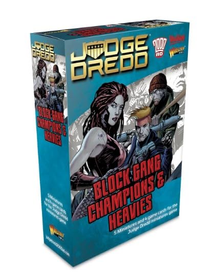 Block Gang Champions & Heavies for Judge Dredd by Walord Games