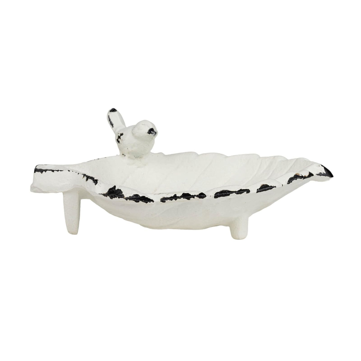 Foreside Home and Garden Tray, 6" x 3.3" x 2.3", White