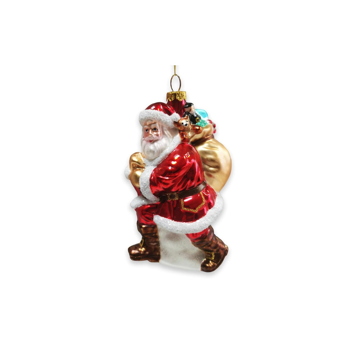 OrnamentallyYou Hanging Ornament, 3.1in (L) x 2.2in (W) x 5.7in (H), Holly Jolly
