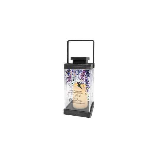 Carson Electric Lantern, 13" H, Black
