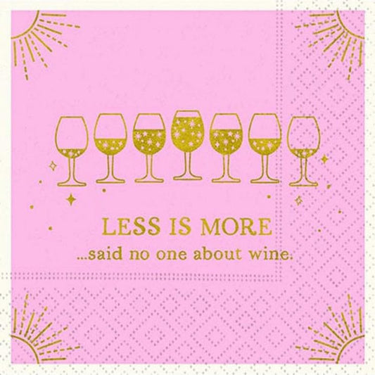 DESIGN DESIGN Said No One About Wine Beverage Napkin, Party Supplies