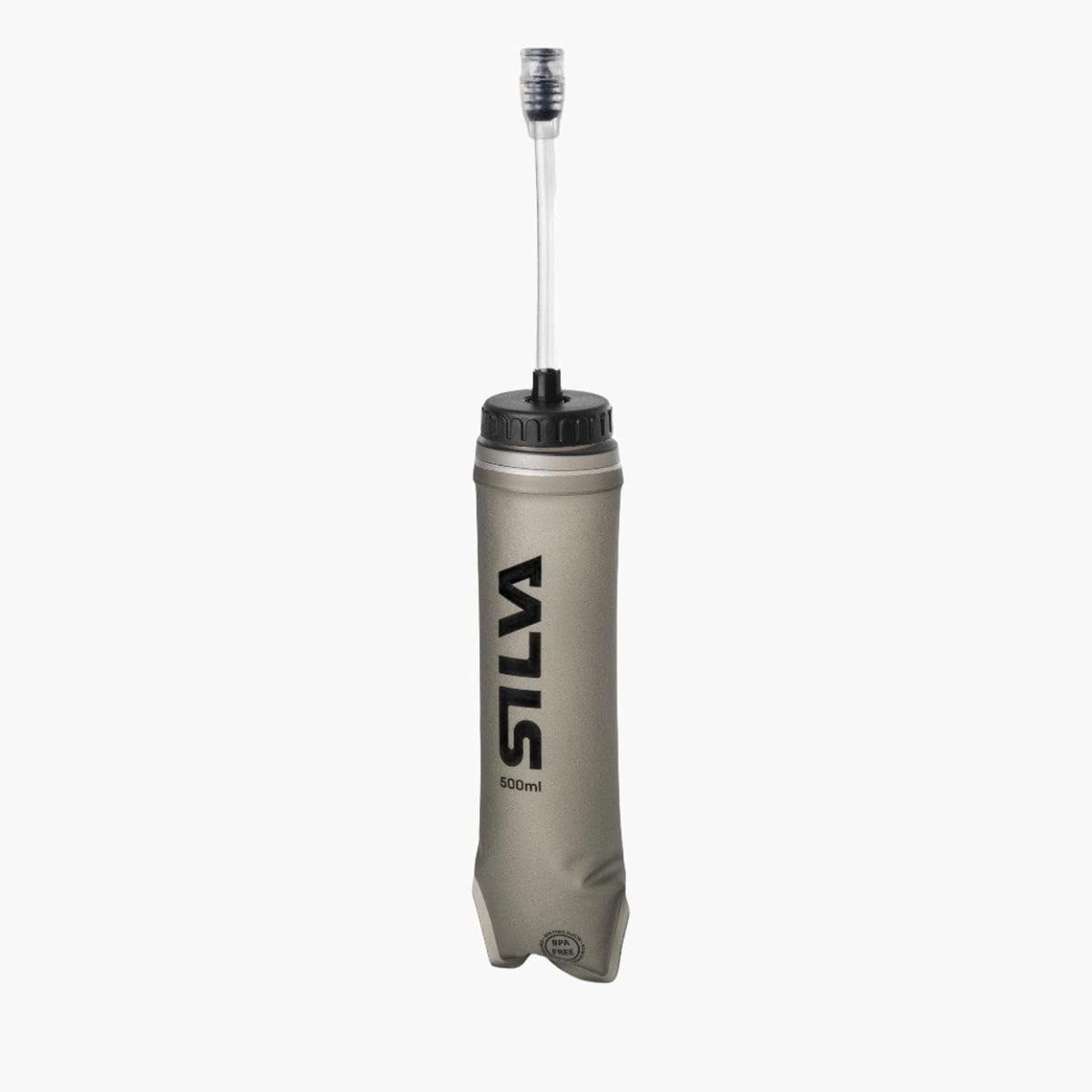 Silva Bottle, 16.9 Ounces, Light Grey, Transparent