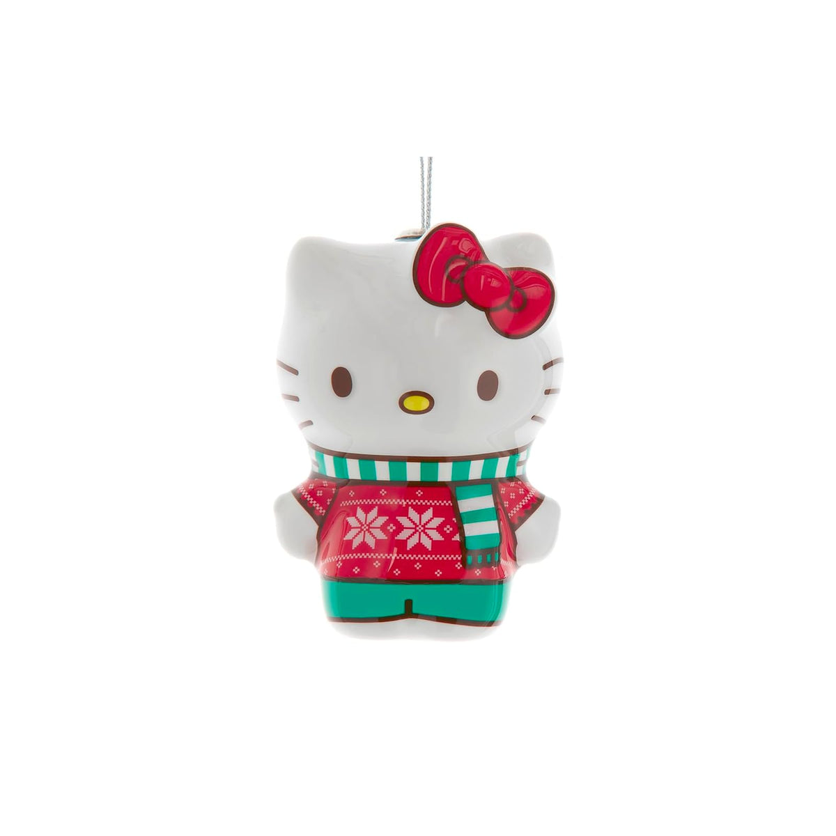 Hello Kitty Hanging Ornament, 4.25", White