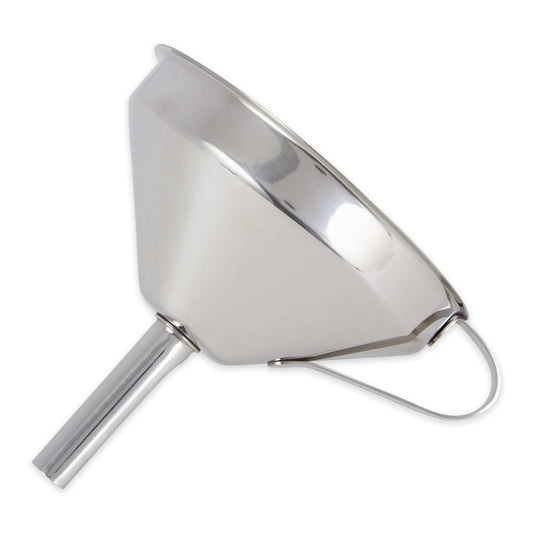RSVP International Endurance Stainless Steel Multi-use Kitchen Funnel, 4-inch diameter