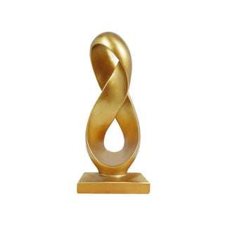 SIMON'S SHOP Sculpture, 14.5'' x 6'', Gold