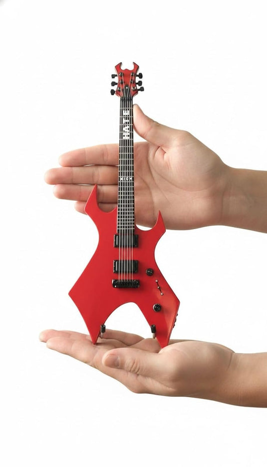 AXE HEAVEN MT-506 Mick Thompson Signature Hate Red Mini Guitar