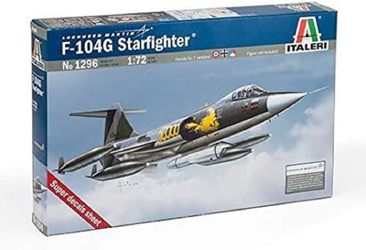 MRC Italeri 1: 72 F-104G Starfighter Model Plane Kit 1296S