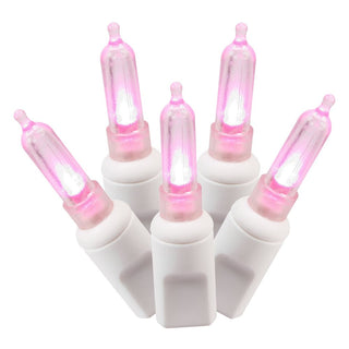 Vickerman String Light, 50Lt, Pink
