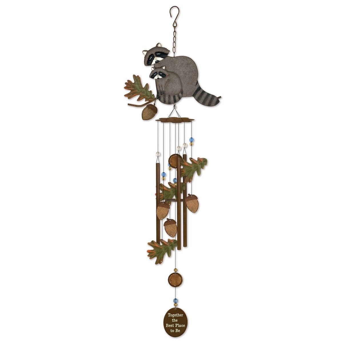 Sunset Vista Designs Babes Raccoon Wind Chime, 32.25"