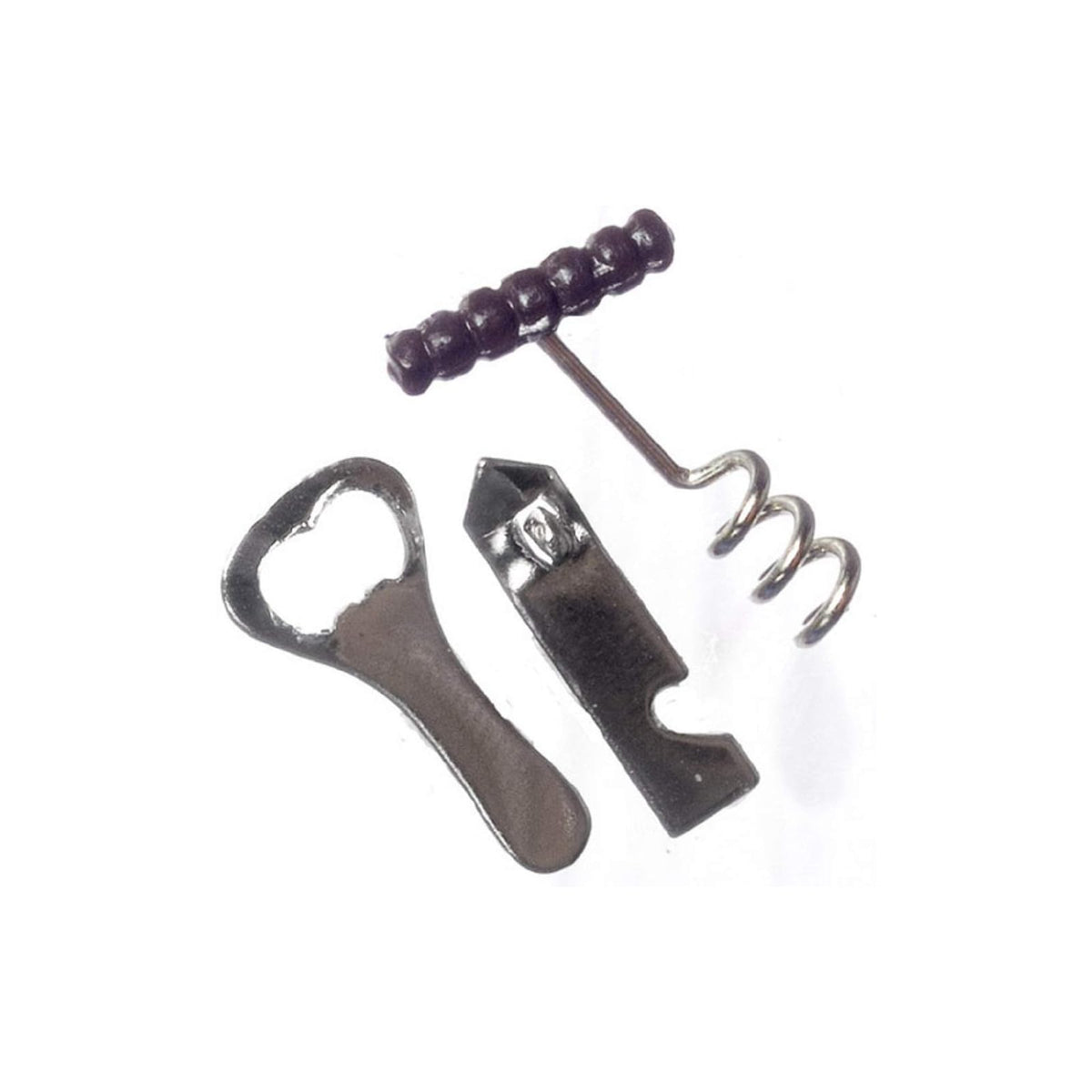 Town Square Miniatures Miniature Toy Furnishing, Small, Black