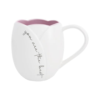 Pavilion Gift Company Drinking Cup, 20 Ounces, White, Purple