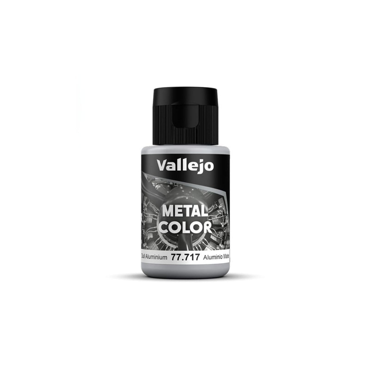 Vallejo Paint, 1.08 Fl Oz (Pack of 1), Dull Aluminium