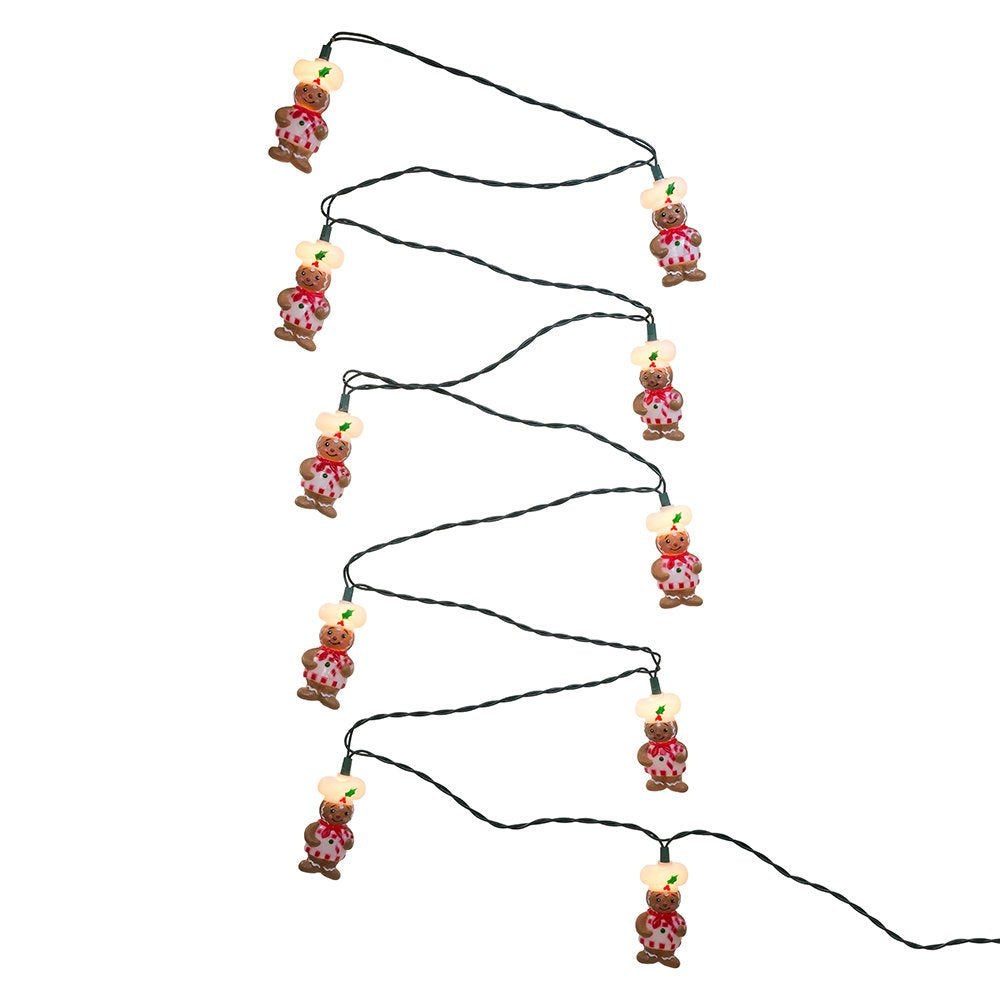 Kurt Adler Gingerbread Light Set