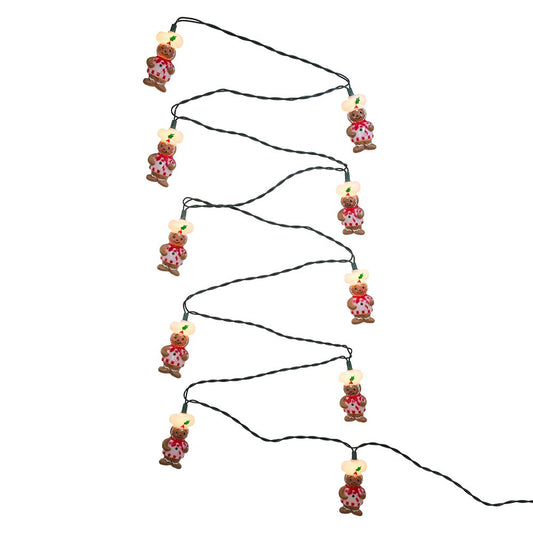Kurt Adler Gingerbread Light Set
