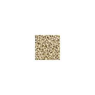 John Bead Craft Bead, 11/0, Silver