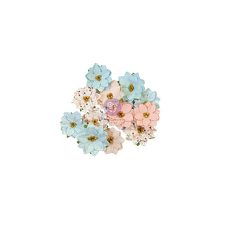 PRIMA MARKETING INC Artificial Plant, Christmas Sparkle Flowers-Peppermint Sweet