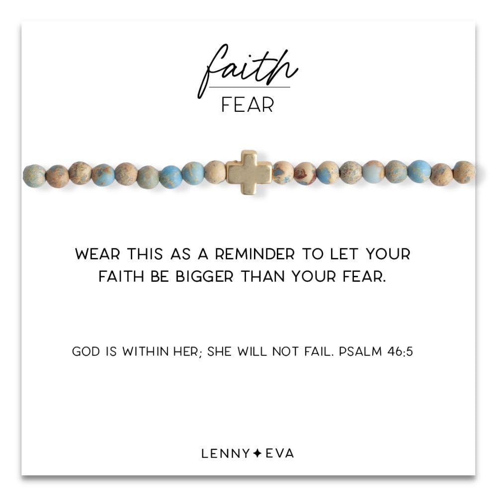 Lenny & Eva Bracelet, Medium, Blue Jasper