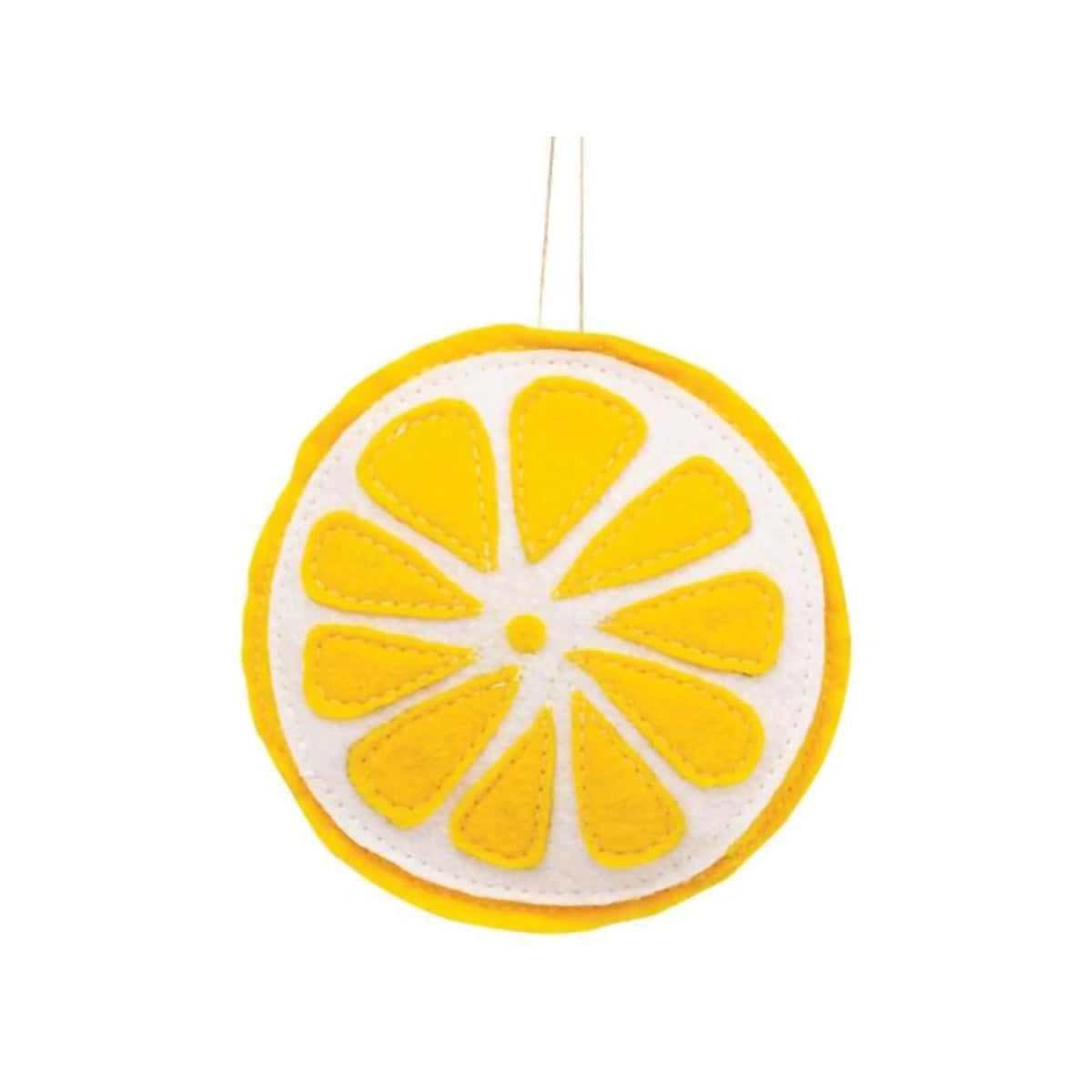 CWI Gifts Hanging Ornament, Yellow, Rustic