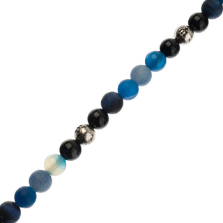 John Bead Craft Bead, 8mm x 7in, Neptune