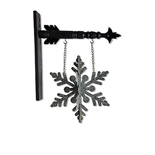 K&K Interiors Arrow Replacement Decorative Hanging Sign, Metal
