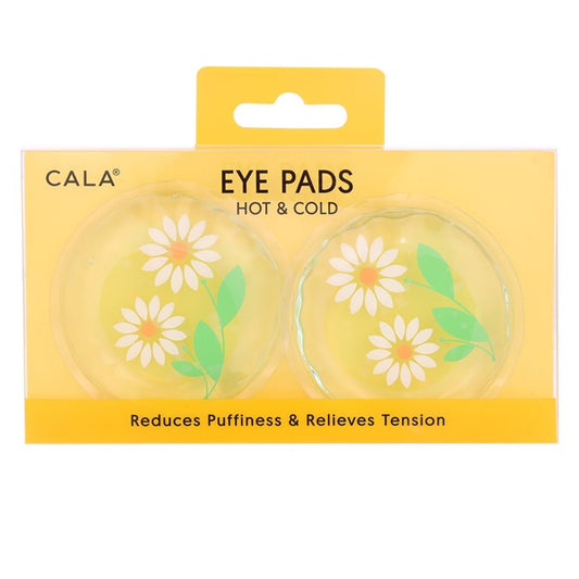 Cala Eye Pads Hot & Cold - Reduces Puffiness & Relieves Tension (yellow flower)