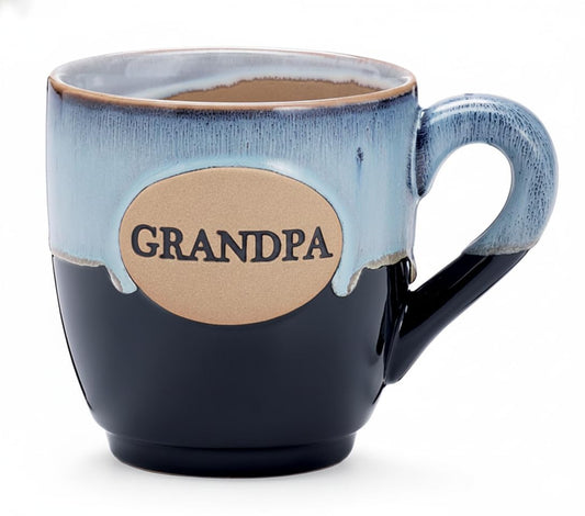 burton + BURTON "Grandpa" Porcelain 16 Oz Coffee Mug with Gift Box