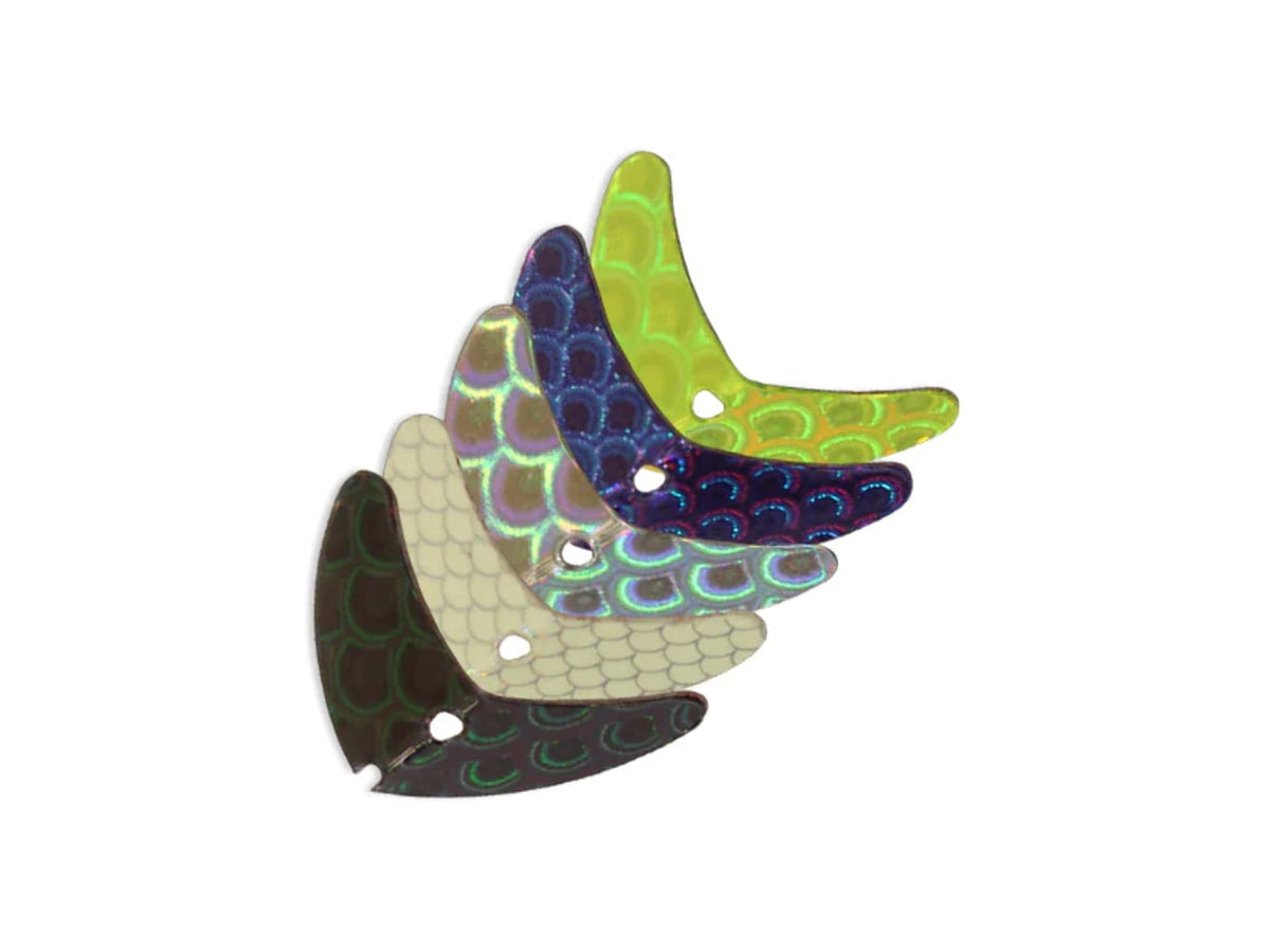 Mack's Lure Fishing Hook, 1.9, Assorted Scale