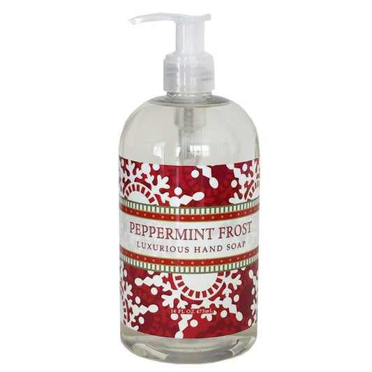 Greenwich Bay Trading Company Holiday Collection: Peppermint Frost 16oz Hand Soap