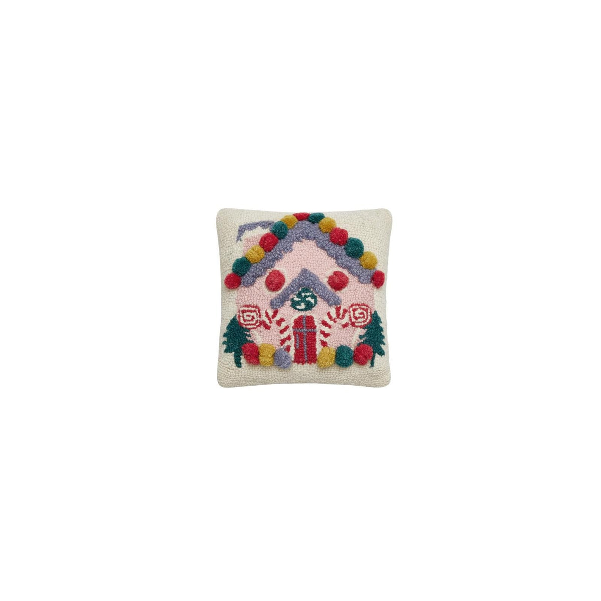 Peking Handicraft Pillow, 10-Inch, Multicolor