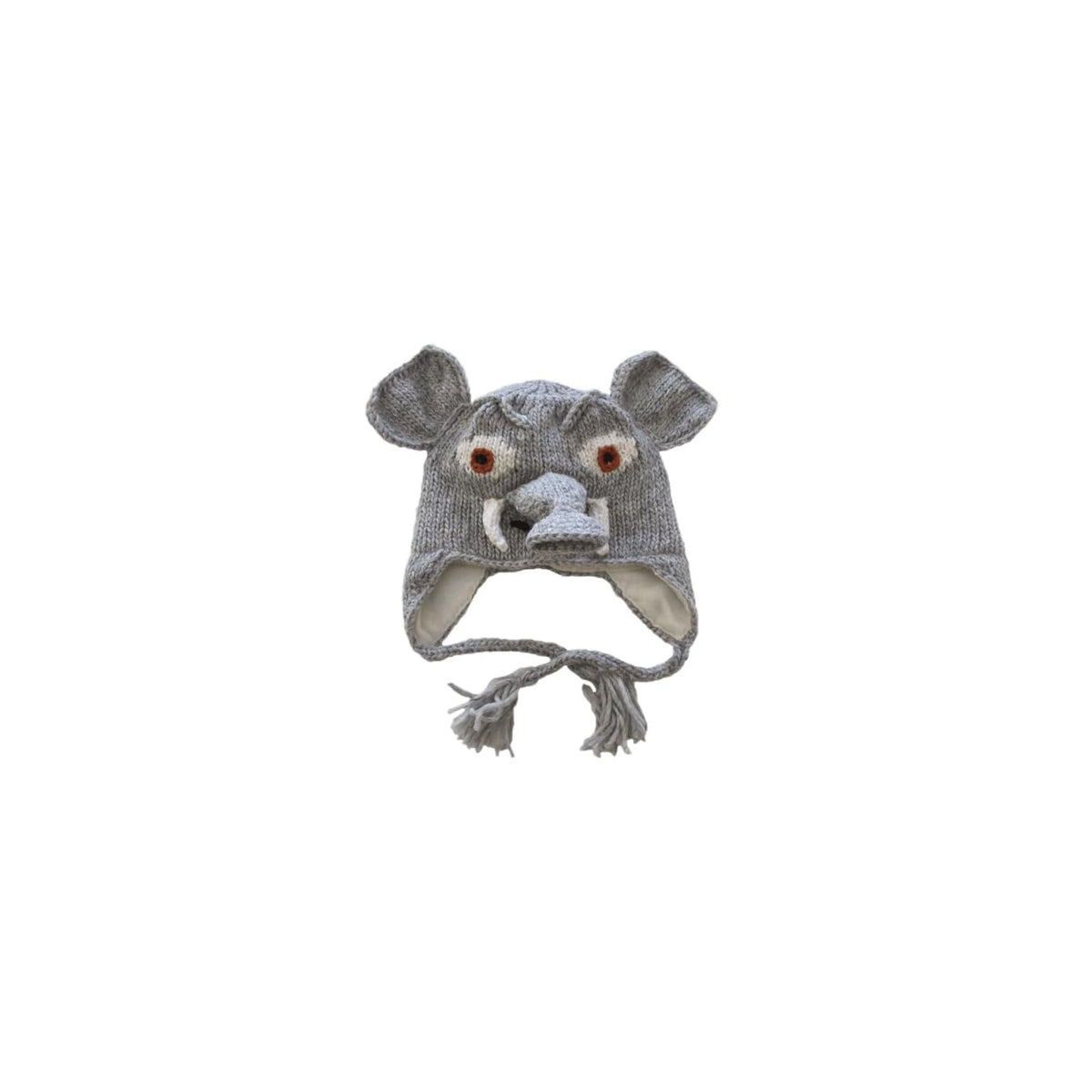Arts of Ecuador Hat, Grey, Elephant