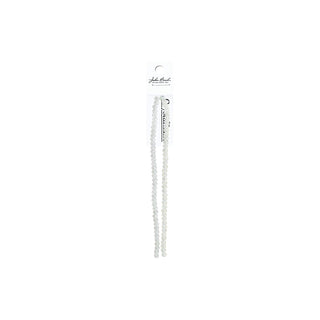 John Bead Craft Bead, 4mm x6mm, Transparent Crystal AB