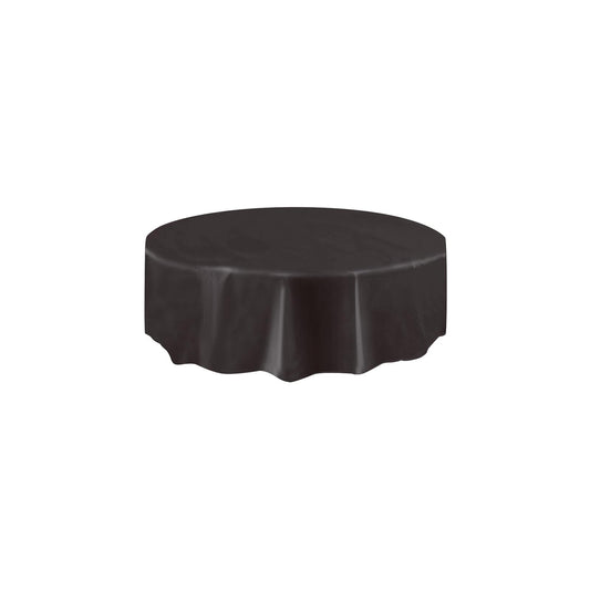 Unique Tablecloth, 7.5" (Round), Black