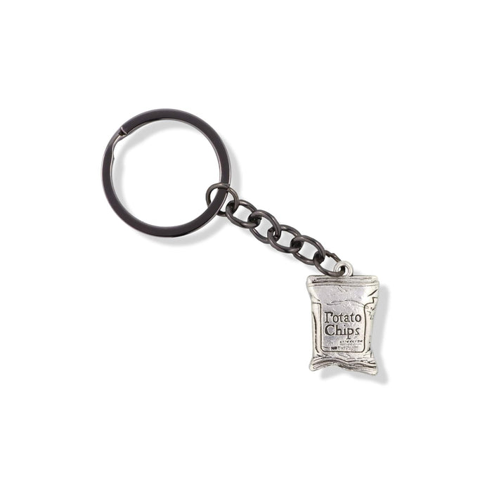 Dave The Bunny Keychain, Medium, Silver