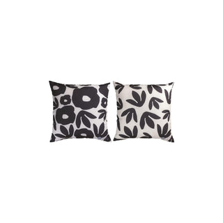 MWW Pillow, 18 x 18 inches, Black, White