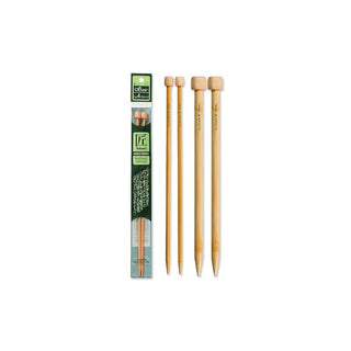 Clover Knitting Needle, US 3 (3.25mm), 9 Inches, multi-colored