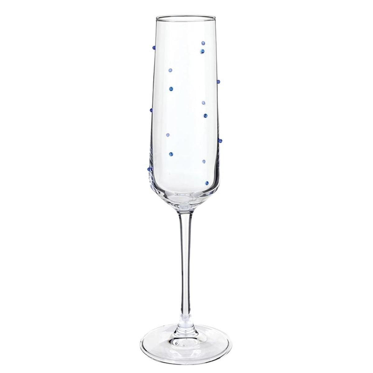 Slant Collections Drinking Cup, 7 Ounces, Blue Beads