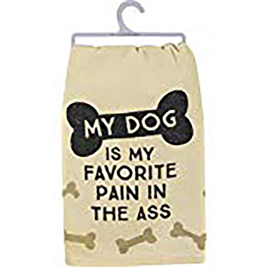Primitives by Kathy Pet Love Cotton Dish Towel (Favorite Pain)